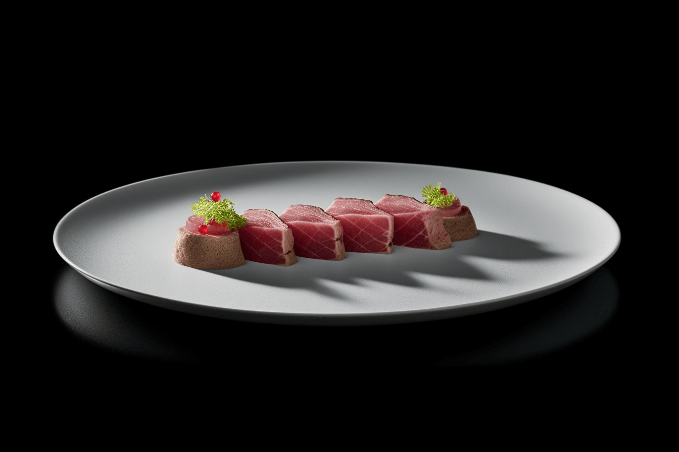 Sashimi de thon rouge
